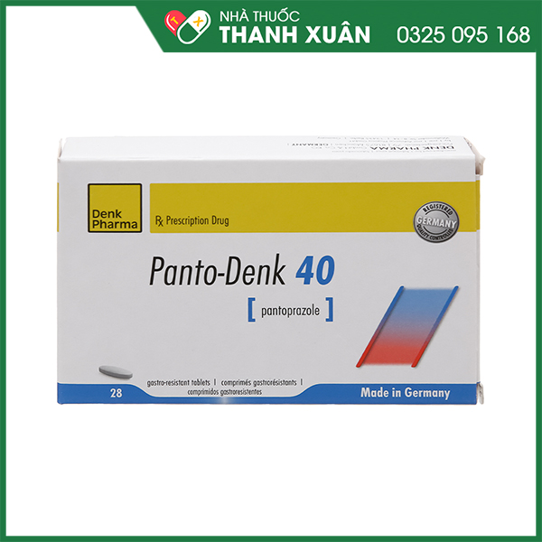 Thuốc Panto-Denk 40 trị loét dạ dày - tá tràng